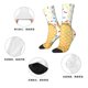 thumbnail image 5 of Balery White Ice Cream Calcetas Largas con Estampado para Hombre y Mujer – Suaves y Transpirables, Talla Única (US 5-11), 5 of 6