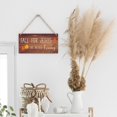 thumbnail image 5 of Fall Decorations for Home Office Front Door - 'Fall for Jesus He Never Leaves' Sign - Autumn Wall Hanging Decor 12 X 6 Inch, 5 of 7