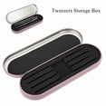 thumbnail image 3 of Estuche Organizador de Pinzas: Caja de Almacenamiento Profesional Para Herramientas de Maquillaje de Extensión de Pestas, Material de Hojalata, Diseño de Ranura, Tamaña, Tamaña, 3 of 7