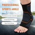 thumbnail image 5 of Ankle Brace Compression Support Sleeve (1 Pcs) - Ankle Compression Socks for Plantar Fasciitis, Arch Support, Foot & Ankle Swelling, Achilles Tendon, Joint Pain, Injury Recovery, Heel Spurs, 5 of 10