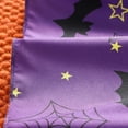 thumbnail image 7 of Odeerbi Kids Girls Cotton Dress Halloween Princess Dress Children's Mesh Strap Printed Large Skirt Long Sleeve Round Neck Mid Calf Dress Purple, 7 of 7