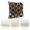 thumbnail image 4 of Autua Chess Board Chess Pieces Crown Graphic Decorative Throw Pillow Cover for Home Couch Living Room Bed Sofa 1PC 20x20in, 4 of 5