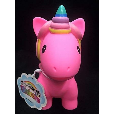 Squeeze Me Pink Unicorn by Animolds | The Cutest Unicorn Noise Sound | Great for Boys Girl Kids Toddlers Decoration Parties & Gifts (Pink)