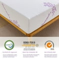 thumbnail image 3 of 8 inch Gel-Infused Memory Foam Mattress - Twin Size, Layered Support Design, Removable Cover, 3 of 15