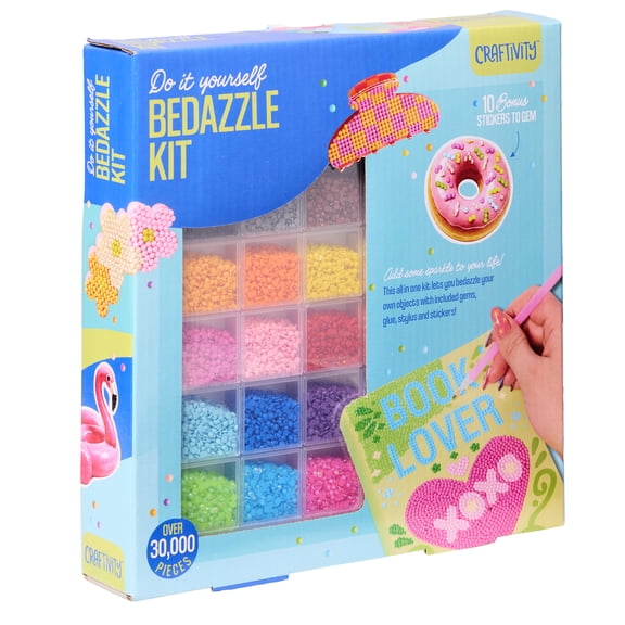 Creativity for Kids BookTok Bedazzle, Craft Kit for Kids & Tweens