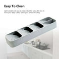 thumbnail image 2 of Mistaha Plastic Drawer Cutlery Organizer Tray Kitchen Storage Holder Rack for Cutlery Silverware Compact Cutlery, 2 of 8