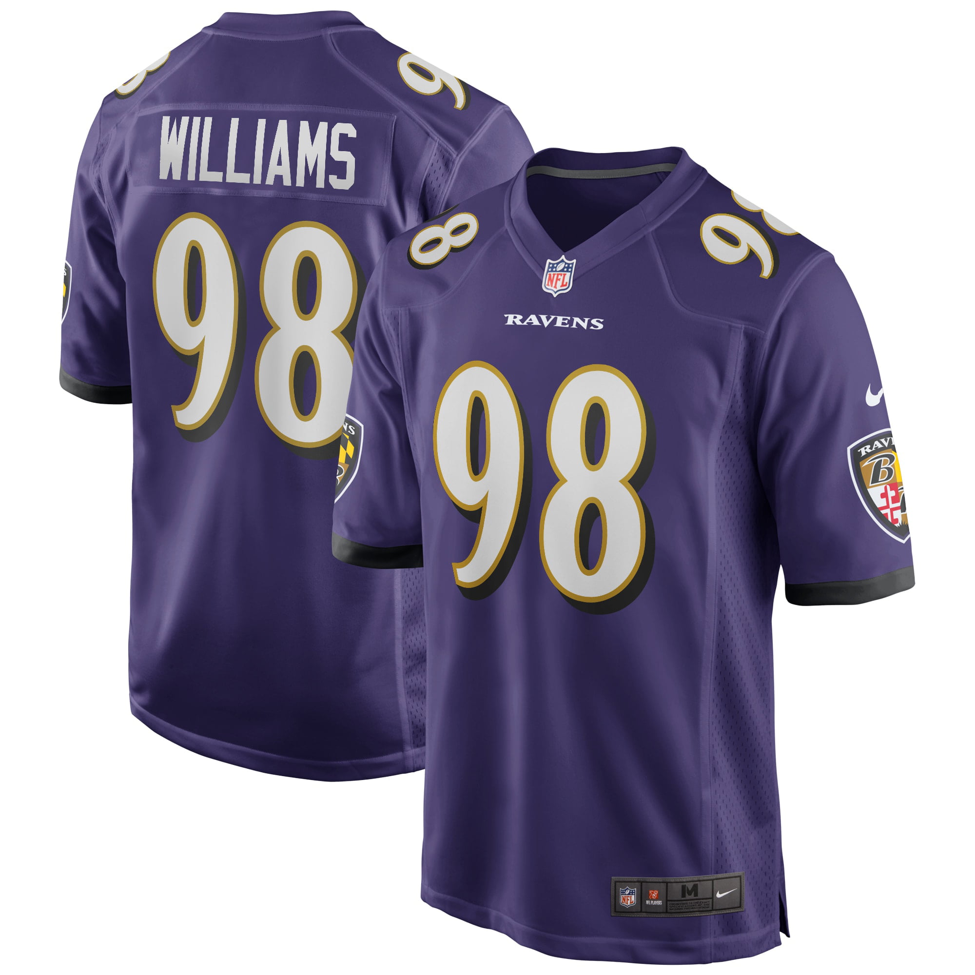 Brandon Williams Baltimore Ravens Nike 
