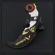 thumbnail image 3 of Cuchillo con garra Valorant Karambit Champion 2021 de 17 cm, modelo de arma, versión ponderada, espada giratoria de metal, juego periférico, regalo para niño, 3 of 5