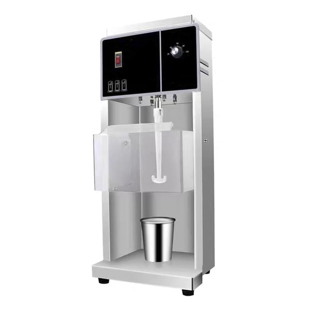 PreAsion 110V Auto 110V Licuadora para helados Batidora Mezcladora Máquina para revolver Helado en remolino Coctelera Batidora Batidora para helado suave Batidora para mezclar yogur Máquina mezcladora