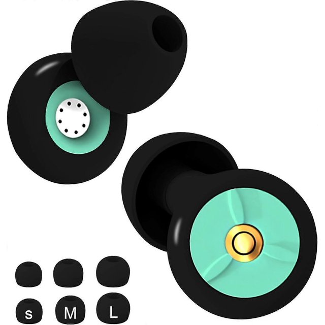 ZHAOCHENG Tapones para los oídos, silicona suave, tapones para los oídos con cancelación de ruido, tapones para los oídos para conciertos, tapones para los oídos para dormir, tapones para los oídos de