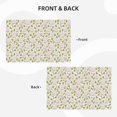 thumbnail image 3 of Rocae Cute Rabbit Printed Heat Resistant Place Mats,Classic Hemstitch Cloth Fabric Placemats Imitation Linen Place Mat Table Mats 18x12 inch, 3 of 5