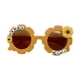 thumbnail image 1 of pstuiky Gafas de sol infantiles de moda para viajes. Gafas de sol para bebés con forma de girasol y alfabeto. Gafas de sol infantiles modernas con espejo., 1 of 2