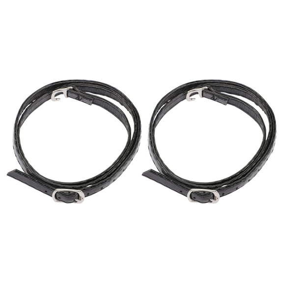 UPKOCH 2Pairs Shoe Accessories for Women Heels Black Iron for High Heel Shoes