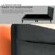 thumbnail image 3 of Cama King Size Roomi Tapizada Danita Color Gris, 3 of 4