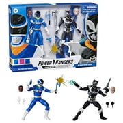 Lightning Collection Power Rangers in Space blue ranger & Space Psycho Silver 6" inches action figure