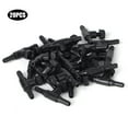 thumbnail image 3 of ABS Fish Tank Tee Connector, 20PCS Tee Connector, Black For Aquarium Fish Tank, 3 of 8