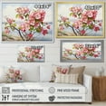 thumbnail image 4 of Designart "Beachside Apple Blossom I" Apple Blossom Floater Framed Wall Art Prints, 4 of 5