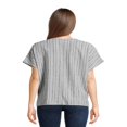 thumbnail image 5 of CHOK Women‘s Linen Blend Tie Front Top  Sizes S-XXXL, 5 of 5