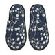 thumbnail image 1 of Balery Cherry Blossoms on Navy Background Pantuflas de Casa de Felpa Silenciosas con Diseño Estampado, Zapatillas Cómodas Antideslizantes de Algodón para Interior-Large, 1 of 8