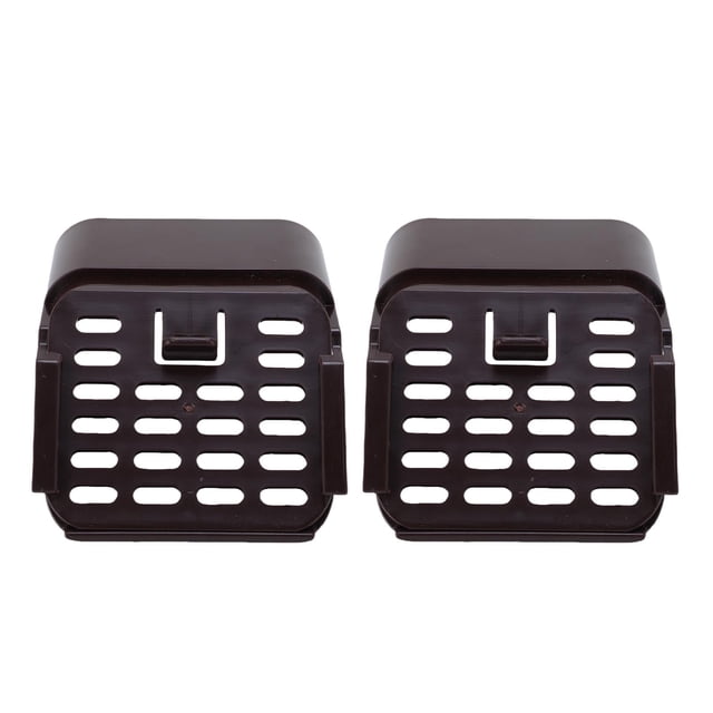 Gutter Downspout Connector Outlet Guard, Fully Connecting with Drainage Systems Plastic Downspout Connector Filter for Residential Commercial