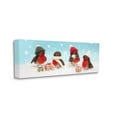 thumbnail image 3 of Stupell Industries Birds & Christmas Gifts Snowflakes Holiday Photography Gallery Wrapped Canvas Print Wall Art, 3 of 5