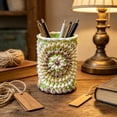 thumbnail image 1 of Portalápices con forma de concha marina | Organiza tus artículos de escritorio | Accesorio de decoración playera para la oficina en casa, 1 of 7
