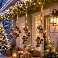 thumbnail image 7 of Lighted Christmas Bells Garland Warm White String Holiday Tree Door Decor, 7 of 7