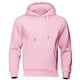 thumbnail image 2 of Ceisia Men's Solid Color Fleece-Lined Hooded Sweatshirt for Casual & Sports Wear Hot Pink XS Gifts, 2 of 6