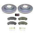 thumbnail image 2 of PowerStop Front Geomet Coated Brake Rotor and Pad Kit Fits: FORD Select Models CRK8413, 2 of 3
