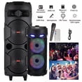 thumbnail image 5 of 6000W Large Party Bluetooth Speaker Heavy Bass Stereo Sound + Mic Indoor Outdoor, 5 of 5