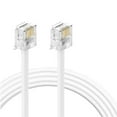 thumbnail image 1 of Telephone Cord, 2PC Straight Line Phone Works with All Corded Landline Phones,Universally Compatible for Use in Home or Office, Telephone Accessory, 1 of 5