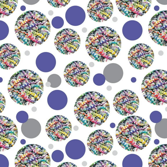 Rainbow Colorful Geckos Lizards Premium Gift Wrap Wrapping Paper Roll