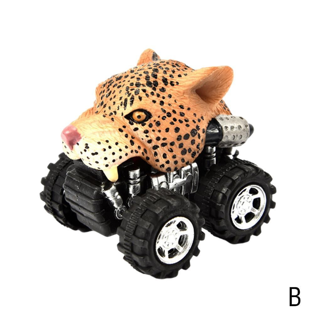 Dinosaur Car Pull Back Vehicle Mini Animal Car Boy Guy Toy Birthday Gift Chic 