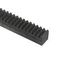thumbnail image 4 of Unique Bargains Gear Rack 1.5Mod 15mmx15mmx1000mm 45# Steel Straight Linear Spur Rack for Machines Automotive, 4 of 7