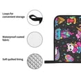thumbnail image 4 of Pofeuu Cat Icecream Print Oven Mitts and Pot Holders 4 pcs Set,High Heat Resistant 500 Degree Extra Thicken Long Kitchen Cotton Oven Glove for Cooking, 4 of 6