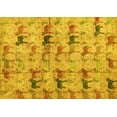 thumbnail image 1 of Ahgly Company Indoor Rectangle Abstract Yellow Modern Area Rugs, 6' x 9', 1 of 4