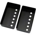 thumbnail image 4 of Musiclily Basic 50mm and 52mm Metal Guitar Humbucker Pickup Covers Set, Black (Set of 2), 4 of 5