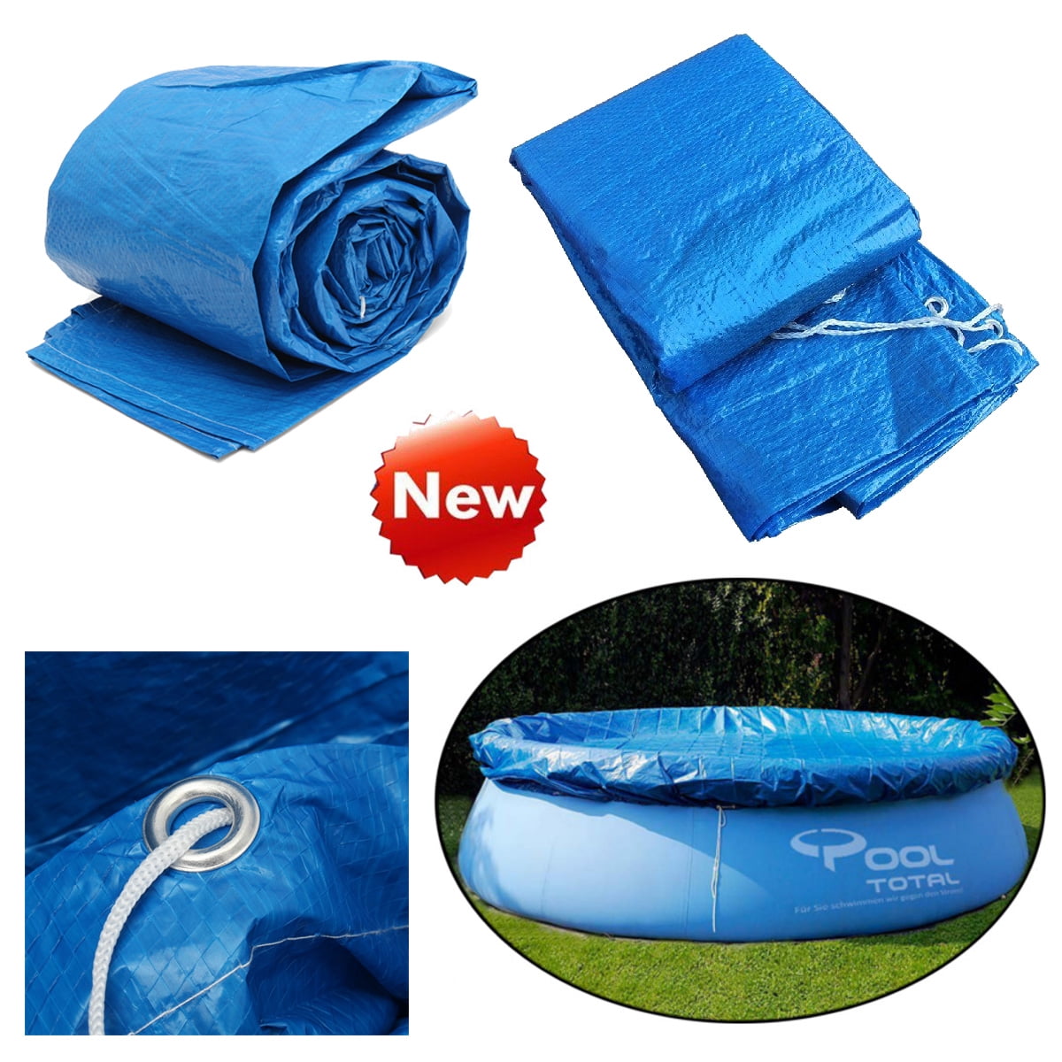 8ft fast set pool cover