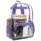 thumbnail image 4 of Mochila Trail maker de PVC transparente para niños, color morado, 4 of 8