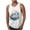 White, variant on Tank Tops Men Funny Graphic Sleeveless Crewneck T Shirts Casual Beach Summer Gym Muscle Lightweight Vest Black L