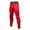 Red, variant on SDNall Workout Pants for Men Sports Stretch Leggings Trousers Breathable Quick-Drying Wicking Fitness Pants Running Pants Sizes:S-2XL