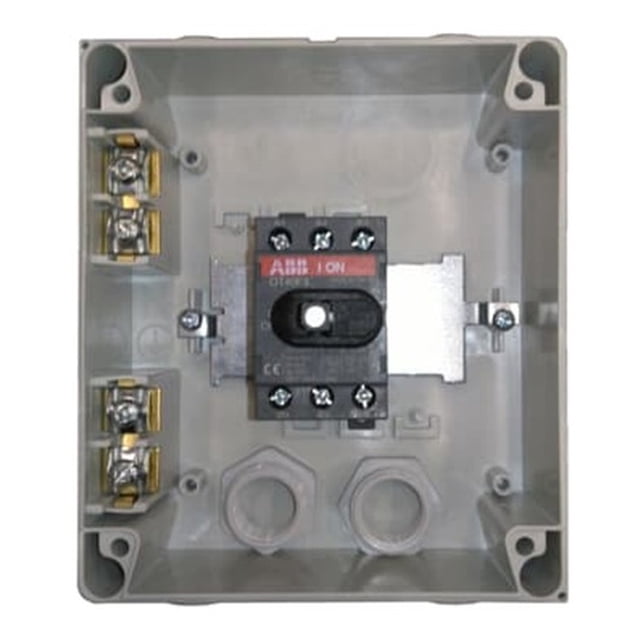 ABB 1SCA022401R3430 OTP25BA3M Interruptor seccionador + caja ABB OTP25BA3M