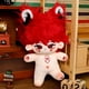 thumbnail image 3 of Muñeca de algodón de felpa Kawaii para niñas, muñeco de súper estrella de peluche, lindo cuerpo gordo, vestido de mariposa, puede cambiar la ropa, regalo, 3 of 5