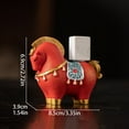 thumbnail image 6 of Ngxiha Year of The Horse 2026 Decorations, 2026 The Horse Chinese New Year Ornaments Resin Ornament Spring Festival Cute Zodiac Gift Blessing Souvenir Home Office Store Restaurant Tabletop Decors, 6 of 9