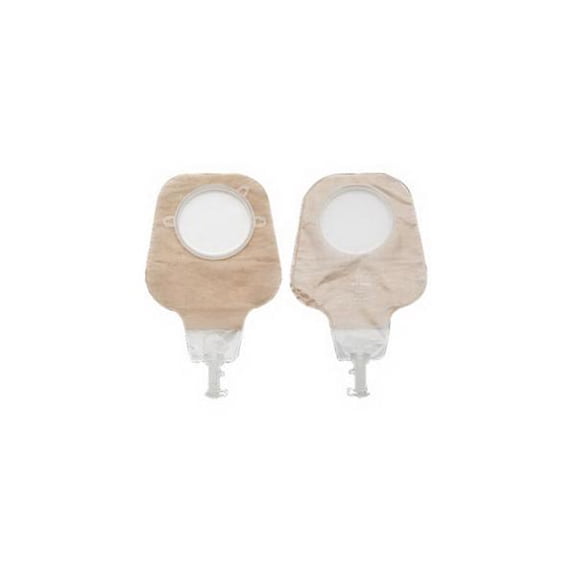 new image 2-piece high output drainable pouch 1-3/4", ultra clear part no. 18012 qty  per box