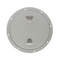 thumbnail image 1 of Yeacher ABS Round Deck Inspection Access AntiSlip HatchCover Boat Screw Out Deck Inspection Plate Cover, 1 of 8