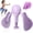Purple, variant on Pelvic Floor Exercise Devices 15-70 LB Adjustable Pelvic Floor Trainer Women Men, Kegel Exercise Equipment Inner Thigh Exerciser for Postpartum Recovery, Thigh and Pelvic Trainer with Band (Gray)