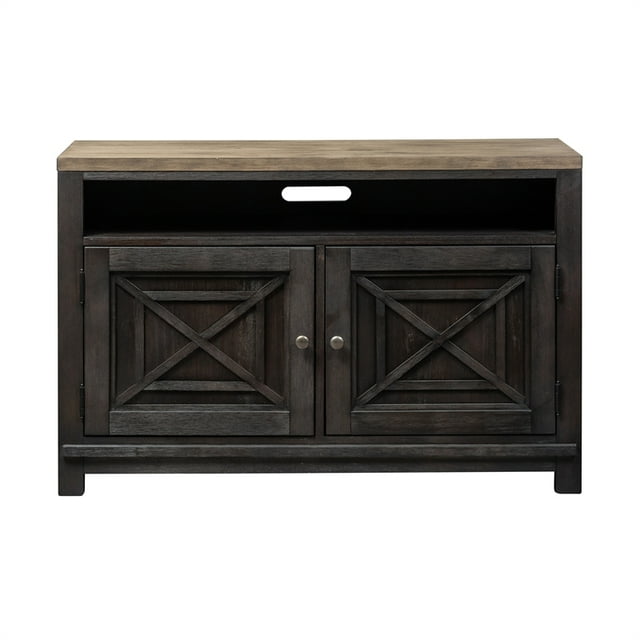 Heatherbrook Black 46 Inch TV Console