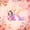 Pink K, variant on meiyoeat Watercolor Ombre Monogram J Bed Sheets,Cute Cartoon Princess Elf Full Size Sheets For Girl,4-Piece,1 Flat Sheet,1 Fitted Sheet and 2 Pillowcases