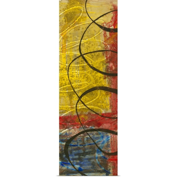 Great BIG Canvas | "Spiral II" Art Print - 12x36